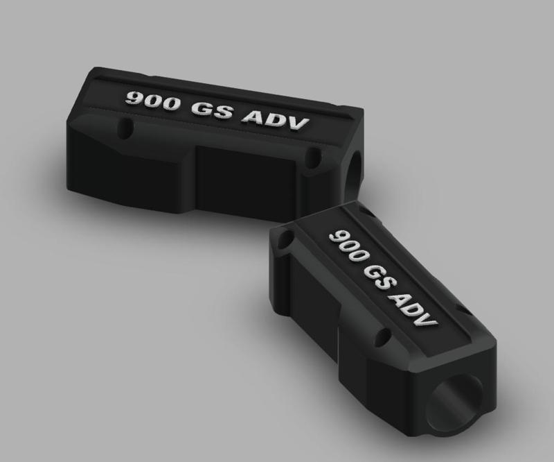 BMW F900 GS Adventure crash bar protector - 3D Printable STL V.2