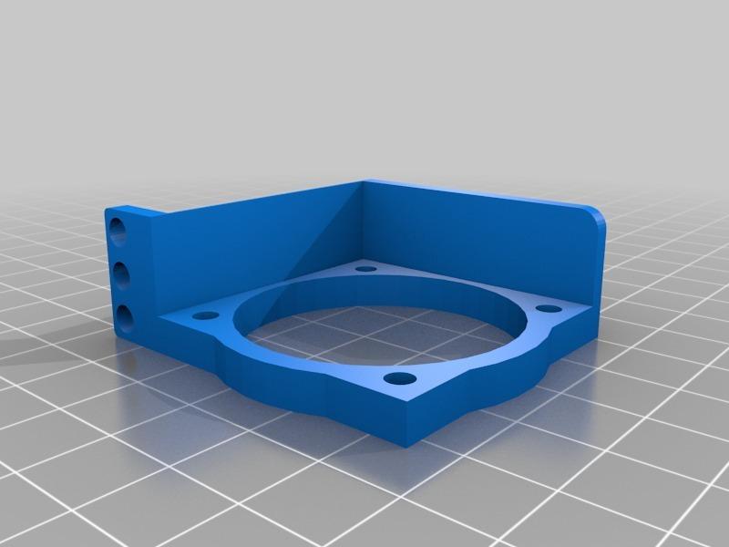 Ormerod fan duct for dc42's PCB