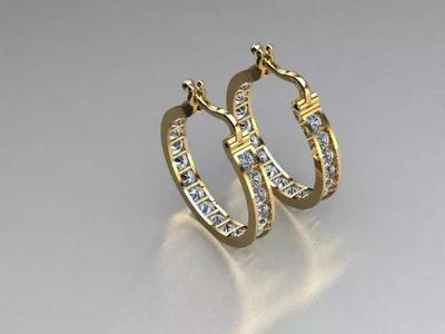 jewelry earring in size 17