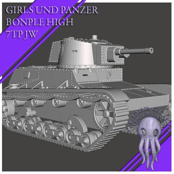 Girls und Panzer Bonple (Polish) 7TP-JW