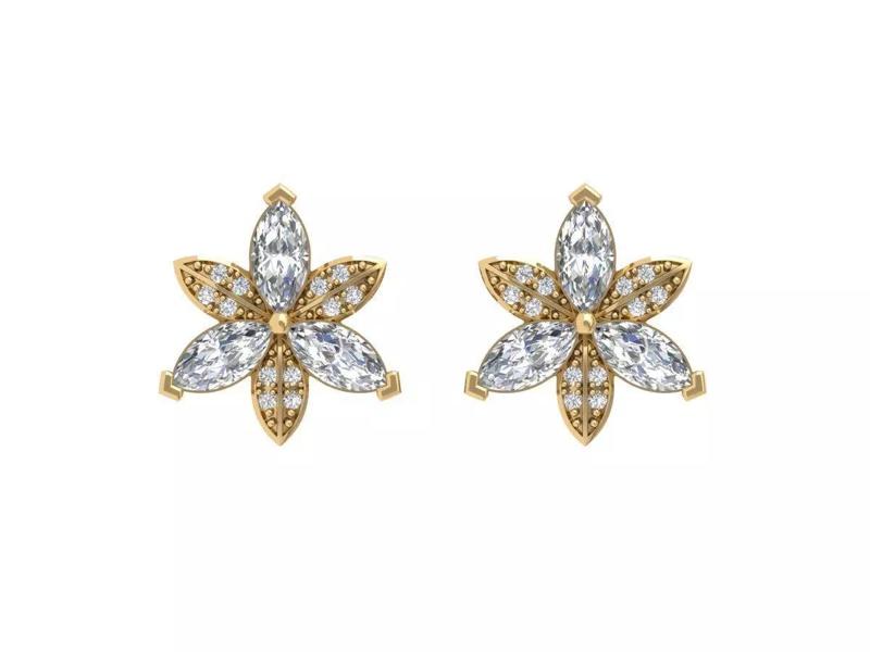 Marquise earing