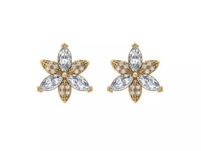 Marquise earing
