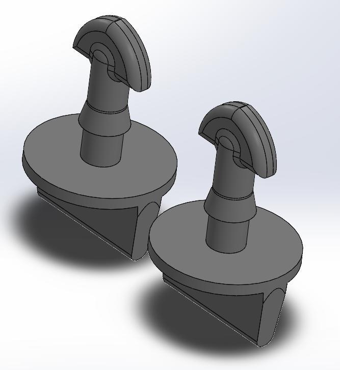 BMW E28/E23/E24, headlight cover fixture / lock