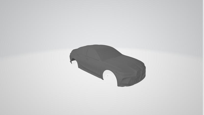 BMW M3 G80 RC car body