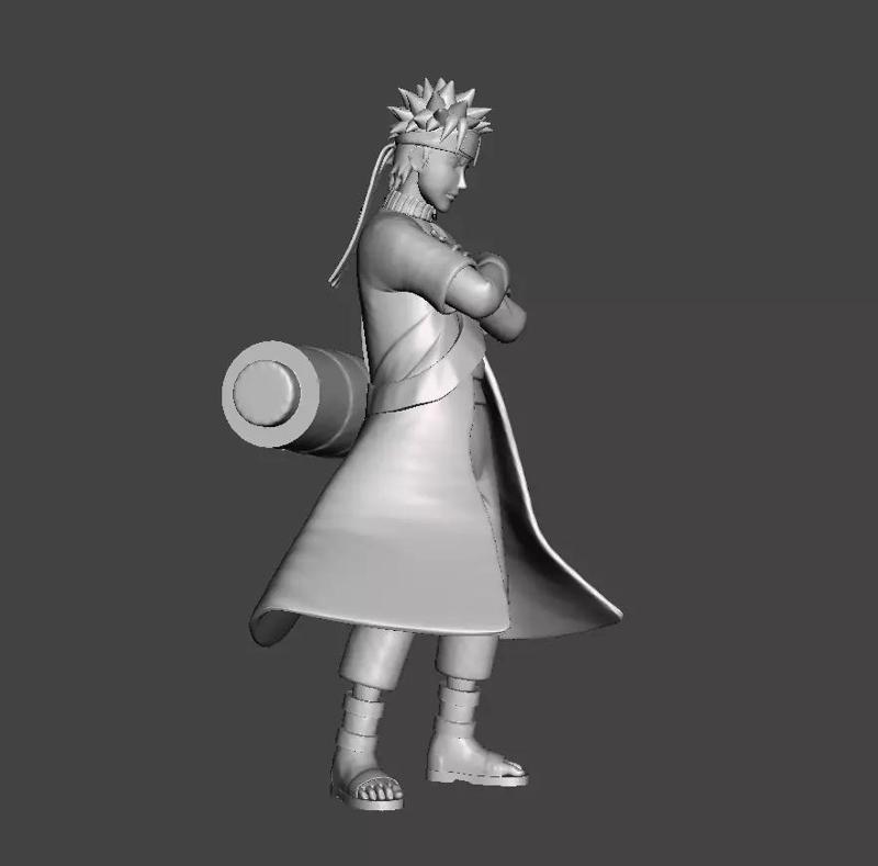 Naruto Sage Mode 3D Model