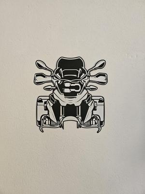 BMW GS 1250 mural