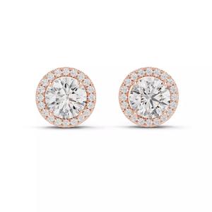 Halo Solitaire Studs Earrings 3dm stl renders animation videos