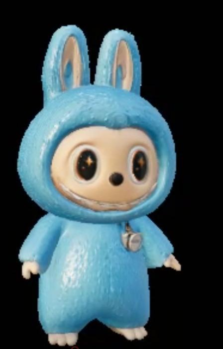 Bunny Costume Figurine 3d printable model