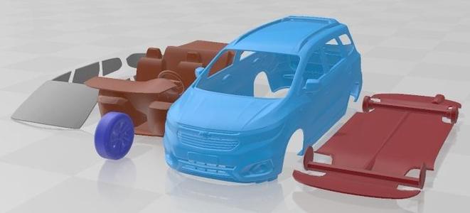Chevrolet Spin Active 2018 Printable Car