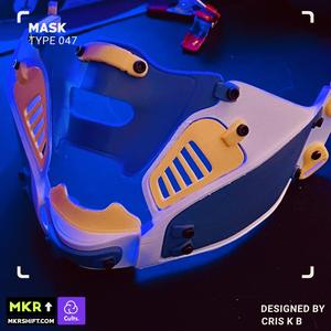 Techwear Oni Mask : Type 047