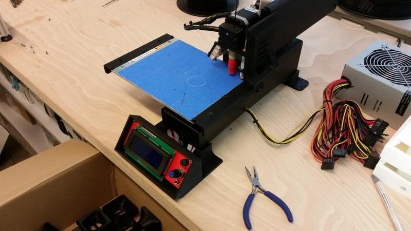 LCD Screen Printbot metal simple