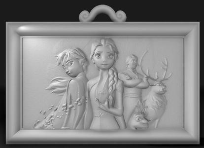 Anna and Elsa From Frozen