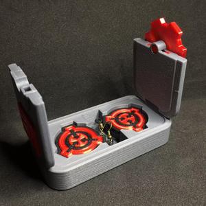 SCP Foundation Logo Earrings