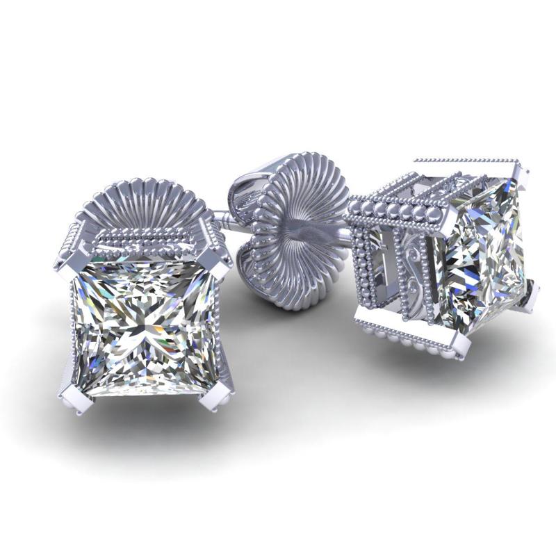 Earring Diamond for Woman Princess6