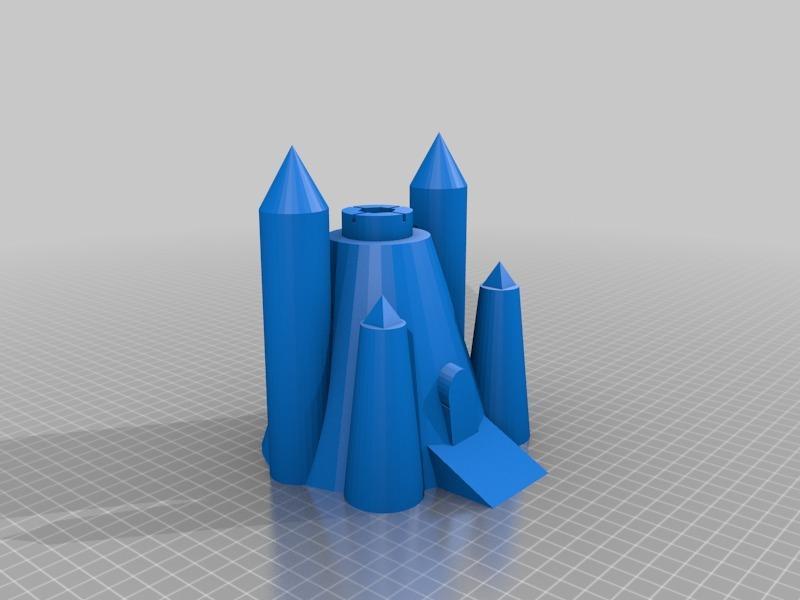 Cool 3D Sand Castle Mold 