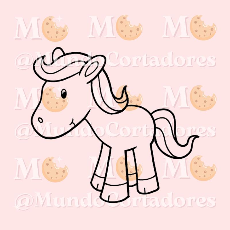 PONY CUTTER AND STAMP - CUTTER