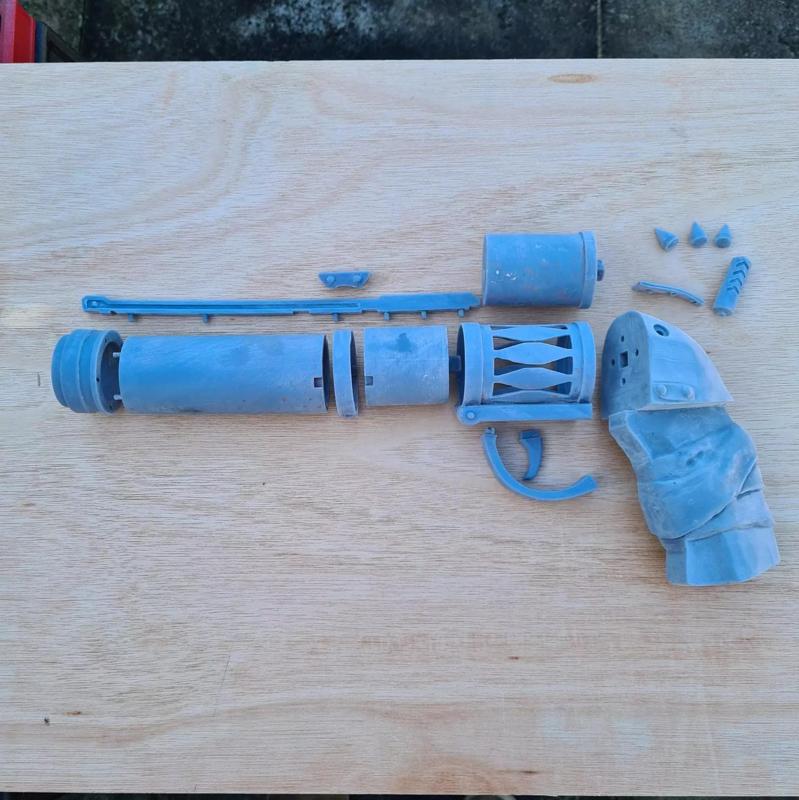 Jinx Arcane inspired Zap Gun pistol 3d model for printing