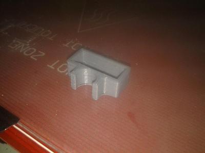 Soporte Bumper Mediano en Barra 8mm