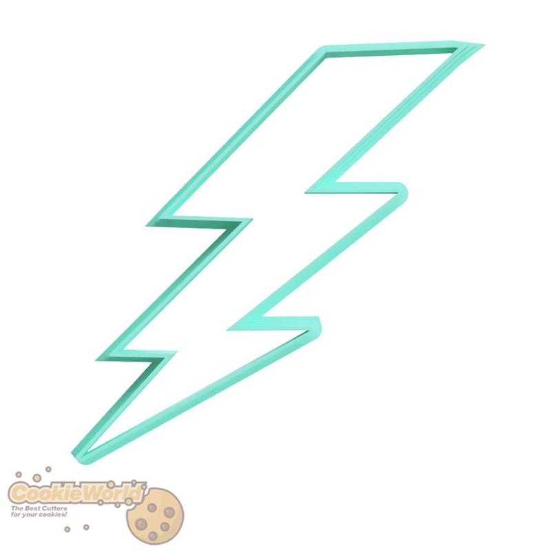 Bolt Cookie cutter & Stamp