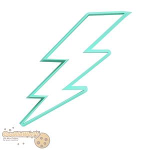 Bolt Cookie cutter & Stamp