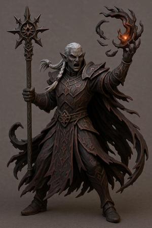 Voidborn Dark Elf Warlock