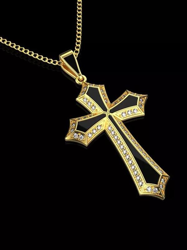 cross pendant 541