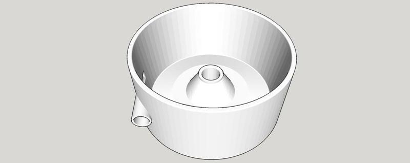 Blue Bowl fine gold concentrator