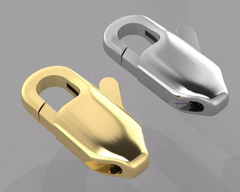 LOCK CARABIN CLASP 11x4 mm