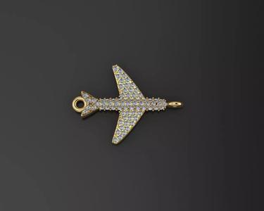 Airplane airbus pendant
