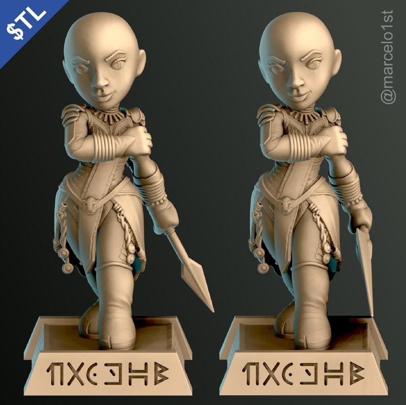 SIMPLE - Dora Milaje Okoye