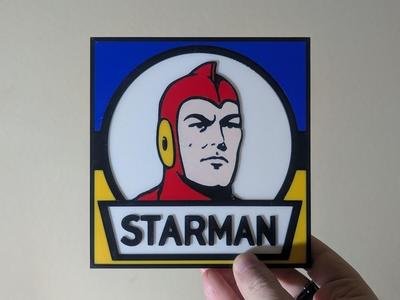Starman 1940s Character Logo