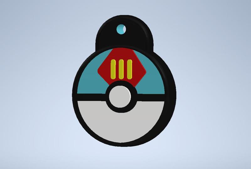 Pokemon Lureball Keychain V1