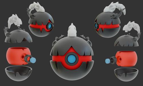 Darkrai Pokeball
