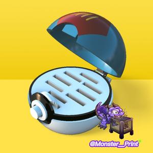 Lureball to store up to 8 Nintendo Switch games with button lock.