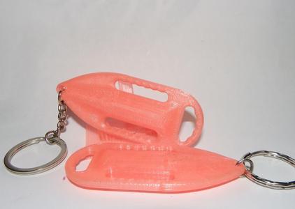Rescue Can Keyring ( Lifeguard )