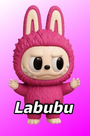Labubu separated into parts Printable Figure