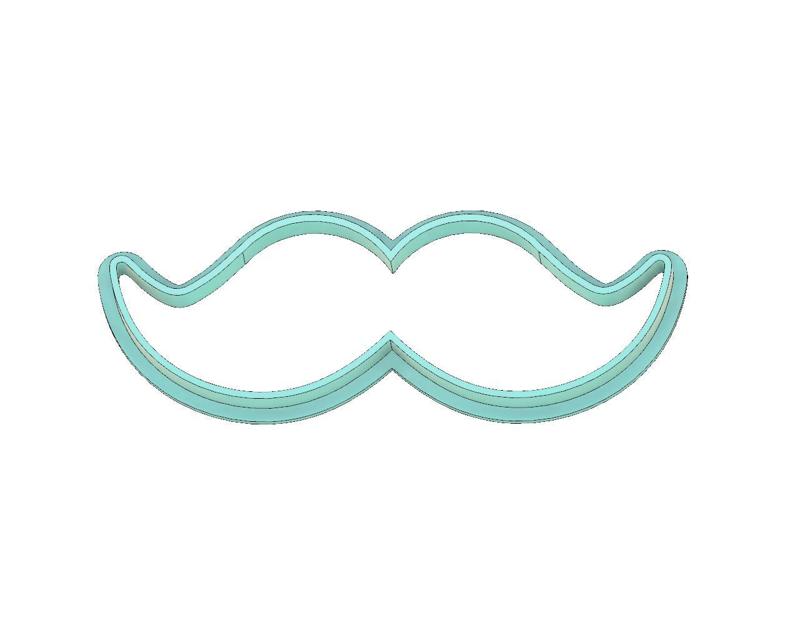 MUSTACHE COOKIE CUTTER, FATHERS DAY COOKIE CUTTER,FATHERS DAY