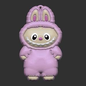 La Bubu Monster Keychain STL file