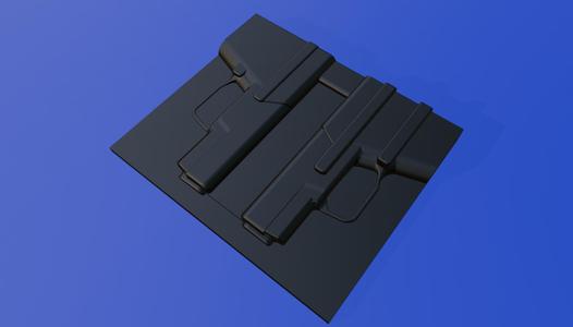 IWI Masada Slim Split mold vacuum.