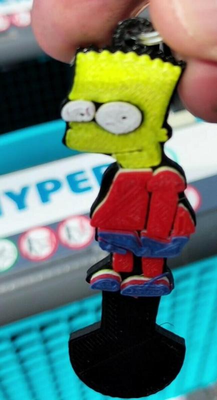 Simpson key ring