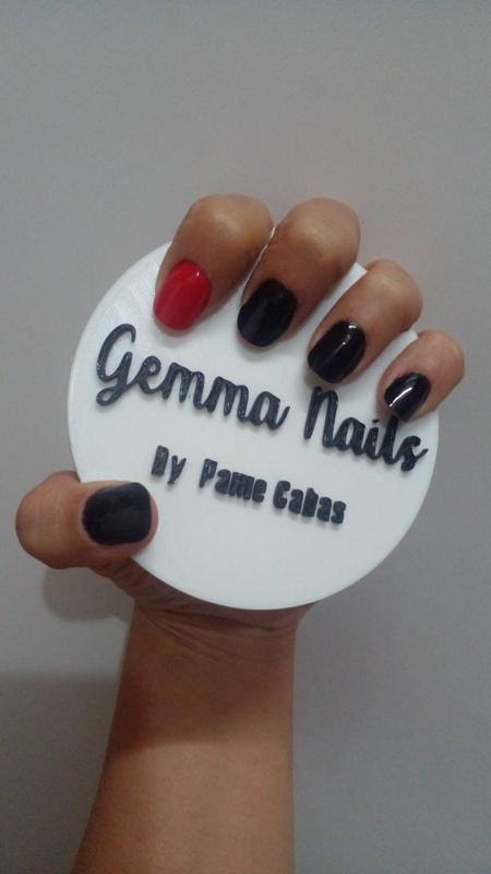 NAIL PHOTO PROPS - NAIL DISPLAY STAND