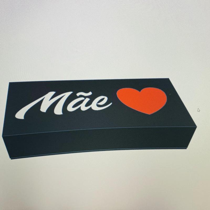 Moldura dia da mae led