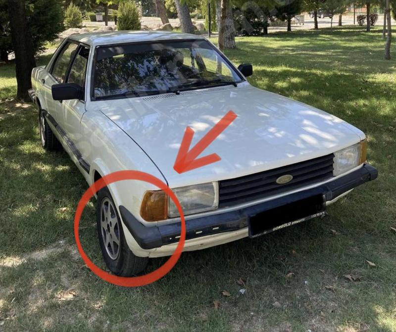 Ford Taunus front bumper corner