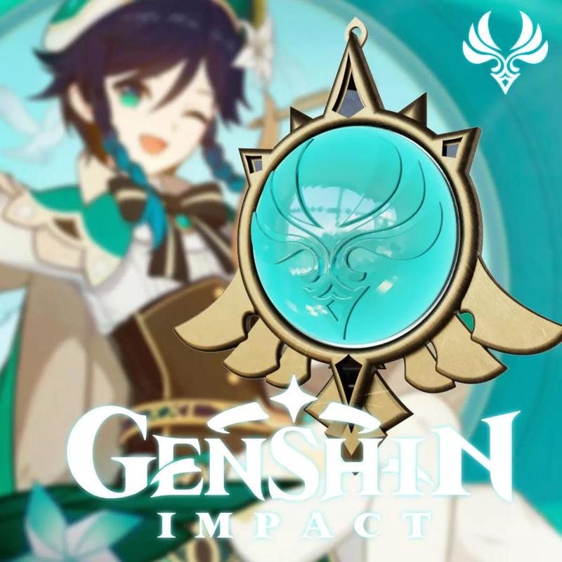 AMULET ANEMO- GENSHIN IMPACT
