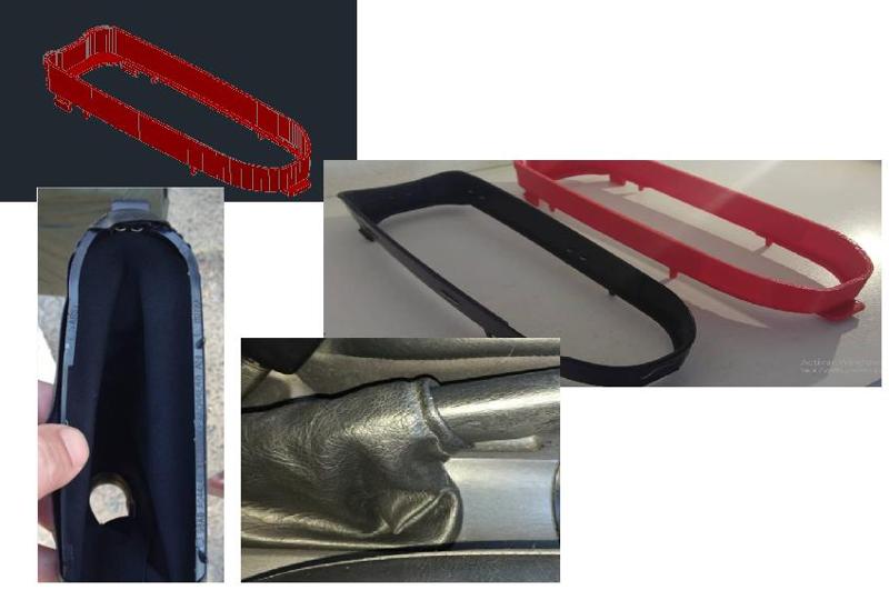 Ford Focus shift lever frame