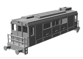 Ford Dagenham diesel electric shunter 1/100 scale