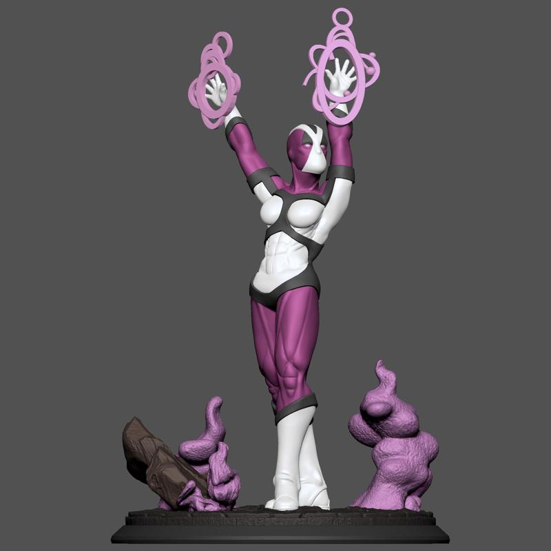 Teen Titans Magenta Figure