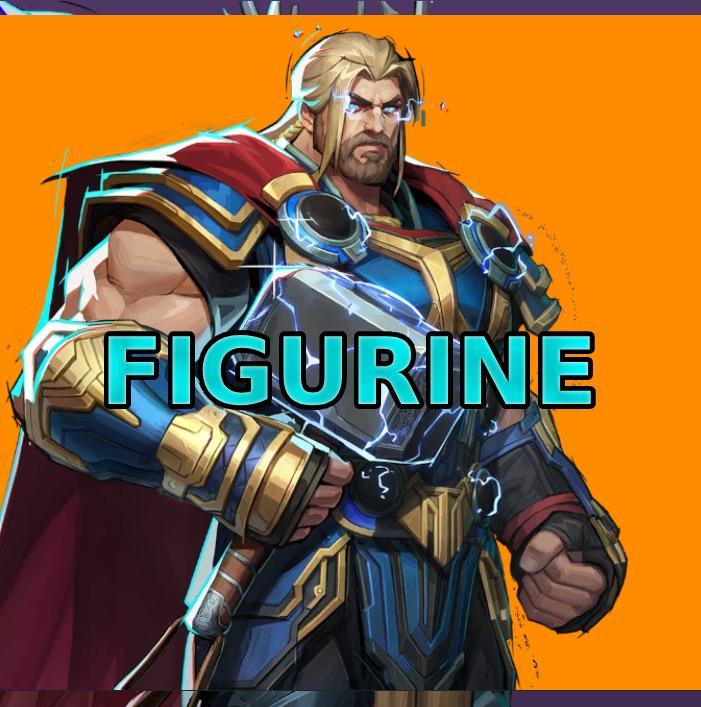 CHris Hemsworth Thor Odinson Mcu Love and Thunder Costume Marvel Rivals Clothed Custom Figurine Holiday GIft