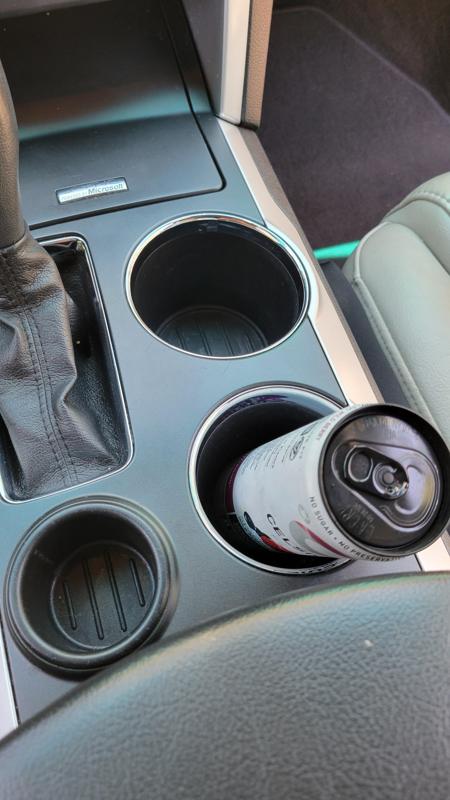 Slim Can Cupholder Adapter - 2012 Ford Explorer