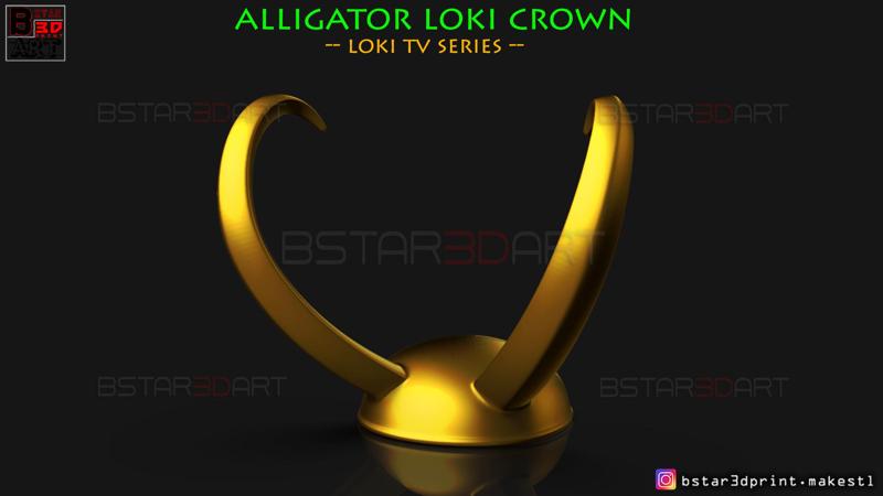 Alligator Loki Crown - Loki TV series 2021